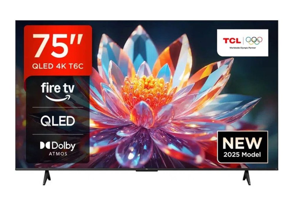 TCL 75T6C-UK 75 Inch (191 cm) Smart TV