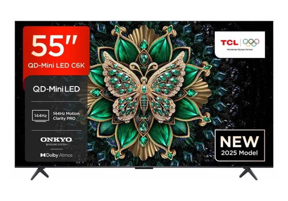 TCL 55C6K-UK 55 Inch (139 cm) Smart TV