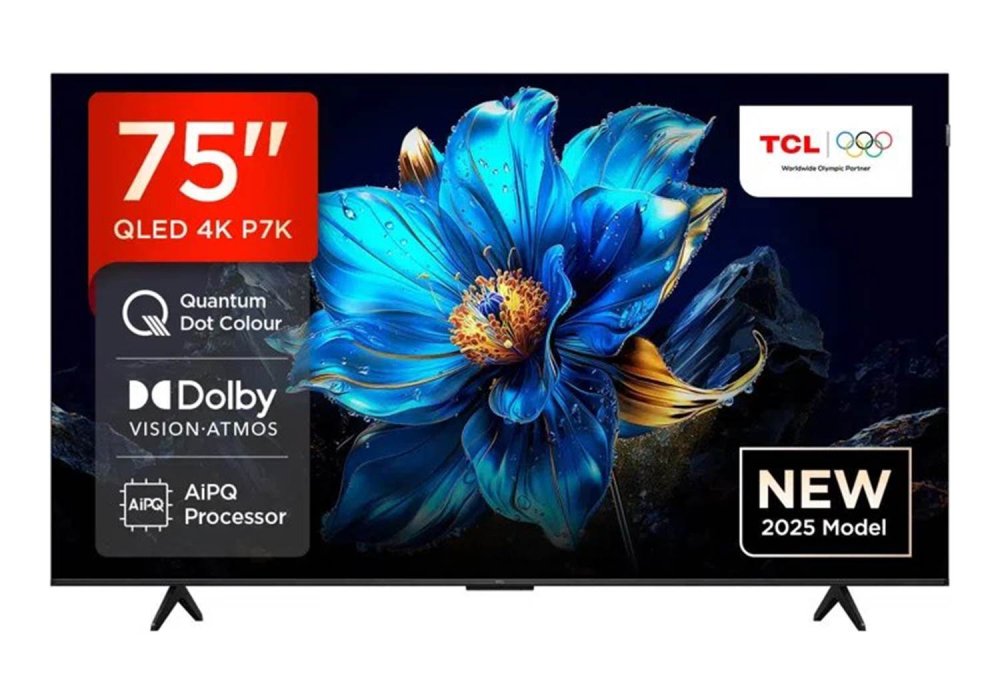 TCL 75P7K-UK 75 Inch (191 cm) Smart TV