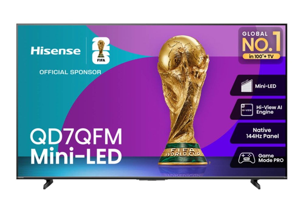 Hisense 75QD7QFM 75 Inch (191 cm) Smart TV