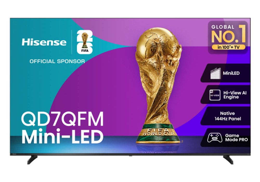 Hisense 85QD7QFM 85 Inch (216 cm) Smart TV
