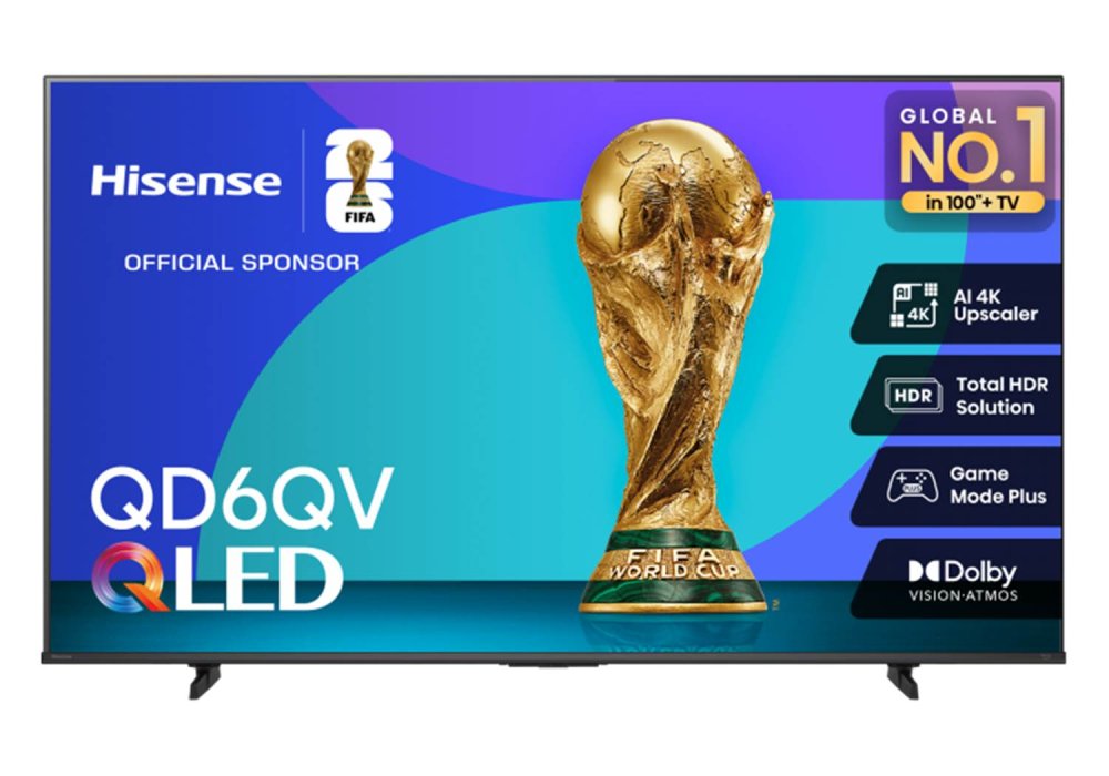 Hisense 75QD6QV 75 Inch (191 cm) Smart TV
