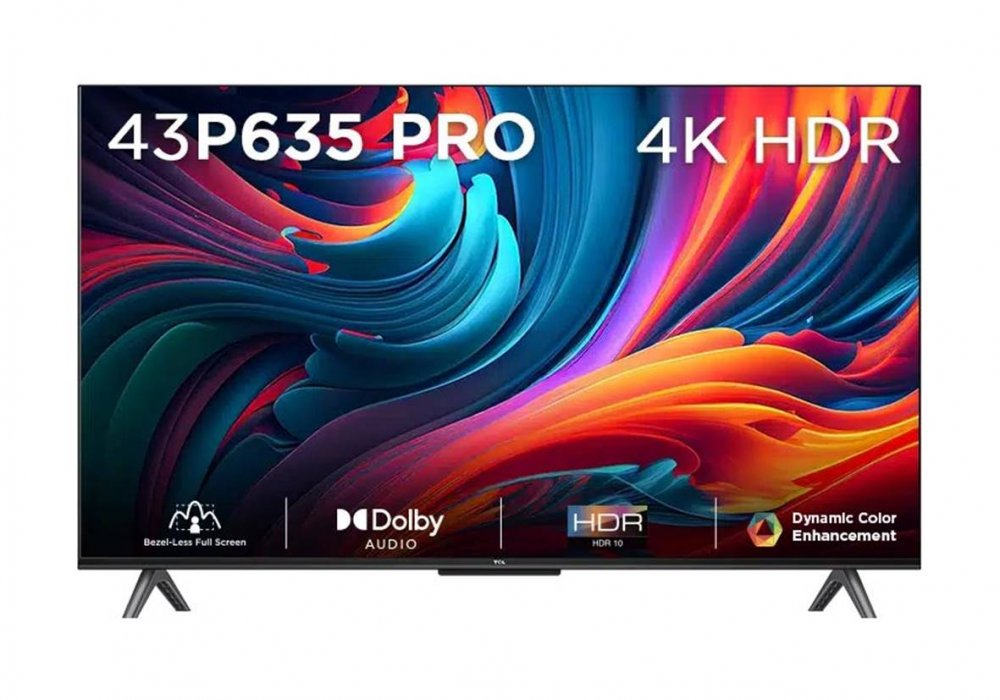 TCL 43P635 Pro 43 Inch (109.22 cm) Smart TV