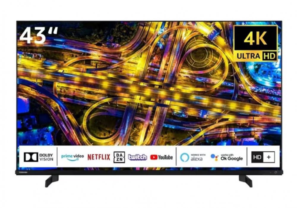 Toshiba 43UL4D63DB 43 Inch (109.22 cm) Smart TV