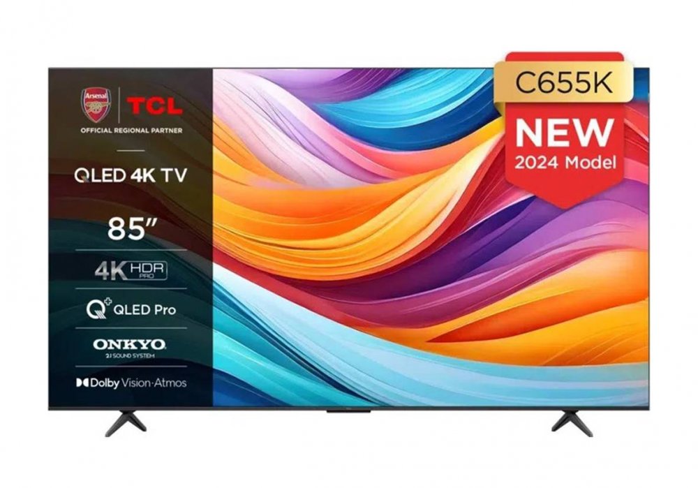 TCL 85C655K 85 Inch (216 cm) Smart TV