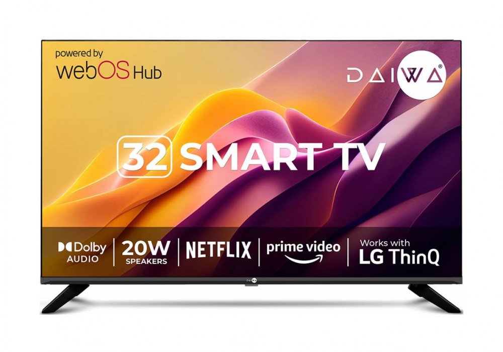 Daiwa D32H3WOS 32 Inch (80 cm) Smart TV