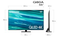 Samsung QN55Q80AAFXZC 55 Inch (139 cm) Smart TV