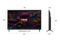 LG 43UA83506LA 43 Inch (109.22 cm) Smart TV