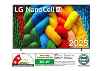LG 86NANO85A6A 86 Inch (218 cm) Smart TV