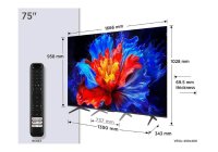TCL 75P8K-UK 75 Inch (191 cm) Smart TV