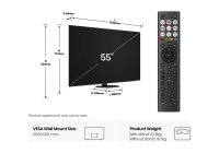 Hisense 55A85QTUK 55 Inch (139 cm) Smart TV