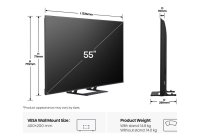 Hisense 55E8Q 55 Inch (139 cm) Smart TV