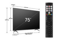 Hisense 75E77NQ PRO 75 Inch (191 cm) Smart TV