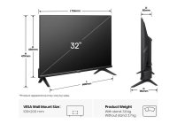Hisense 32A4Q 32 Inch (80 cm) Smart TV