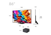 LG 86QNED9MA6B 86 Inch (218 cm) Smart TV