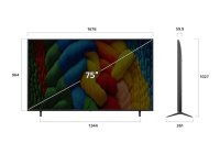 LG 75NANO80A6A 75 Inch (191 cm) Smart TV