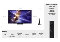 Samsung QE77S90FAEXXU 77 Inch (195.58 cm) Smart TV