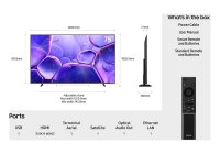 Samsung UE75U8020FKXXU 75 Inch (191 cm) Smart TV