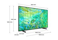 Samsung UE75CU8070UXXU 75 Inch (191 cm) Smart TV