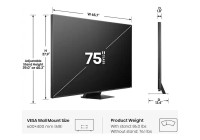 Hisense 75UR9SG 75 Inch (191 cm) Smart TV