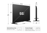 Hisense 55U6SF Pro 55 Inch (139 cm) Smart TV