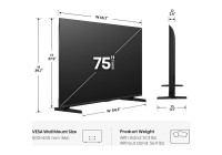Hisense 75U6SF Pro 75 Inch (191 cm) Smart TV