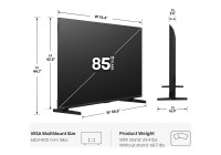 Hisense 85U6SF Pro 85 Inch (216 cm) Smart TV