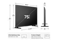 Hisense 75U6SF 75 Inch (191 cm) Smart TV