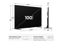 Hisense 100U6SF 100 Inch (254 cm) Smart TV