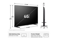 Hisense 65M7QG 65 Inch (164 cm) Smart TV
