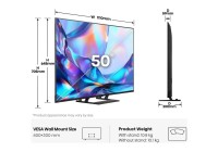 Hisense 50A7STUK 50 Inch (126 cm) Smart TV