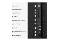 Hisense 43E7STUK PRO 43 Inch (109.22 cm) Smart TV