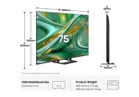 Hisense 75E8STUK 75 Inch (191 cm) Smart TV