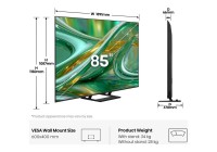 Hisense 85E8STUK 85 Inch (216 cm) Smart TV