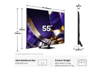 Hisense 55U7STUK PRO 55 Inch (139 cm) Smart TV