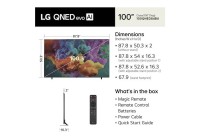 LG 100QNED84BU 100 Inch (254 cm) Smart TV