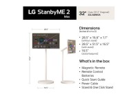 LG 32LX6BWGA 32 Inch (80 cm) Smart TV