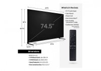 Samsung QA75Q900RBKXXL 75 Inch (191 cm) Smart TV