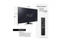 Samsung QN75Q80AAFXZA 75 Inch (191 cm) Smart TV