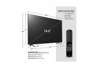 LG 75NANO80UPA 75 Inch (191 cm) Smart TV