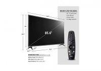 LG 86UN8570PUC 86 Inch (218 cm) Smart TV