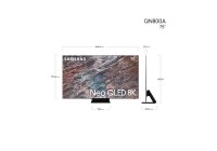 Samsung QN75QN800AFXZC 75 Inch (191 cm) Smart TV