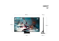 Samsung QN82Q800TAFXZC 82 Inch (207 cm) Smart TV