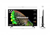 Hisense 55A6BG 55 Inch (139 cm) Smart TV