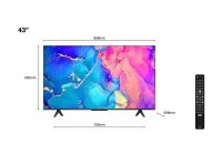 TCL 43C635K 43 Inch (109.22 cm) Smart TV