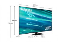 Samsung QA55Q80AAUXZN 55 Inch (139 cm) Smart TV