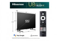 Hisense 55U8K 55 Inch (139 cm) Smart TV