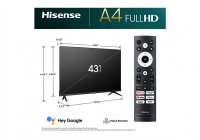 Hisense 43A4K 43 Inch (109.22 cm) Smart TV