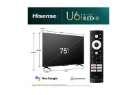 Hisense 75U6K 75 Inch (191 cm) Smart TV