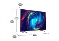 Hisense 55E7KQTUK PRO 55 Inch (139 cm) Smart TV